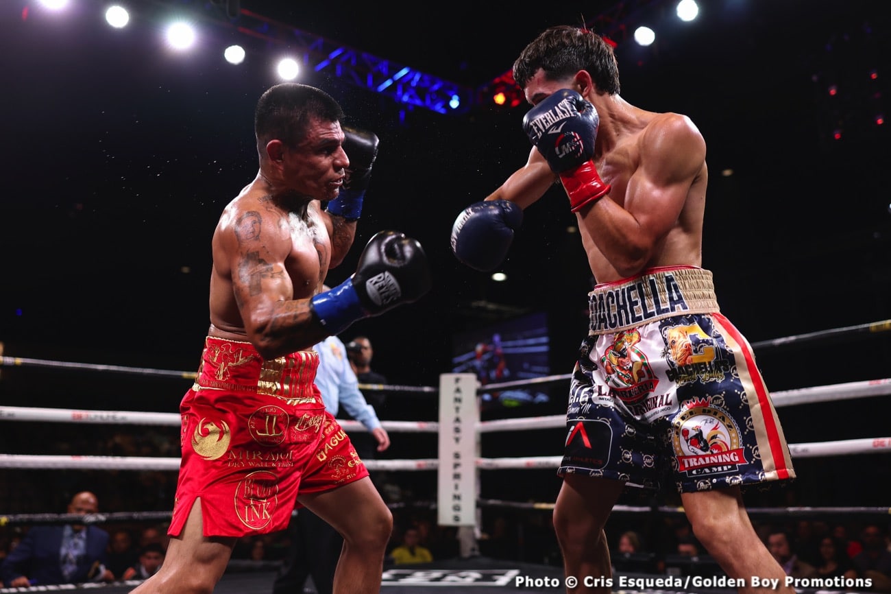 Boxing photo: Manuel Flores, Walter Santibanes image Walter Santibanes Upsets Manuel “Gucci Manny” Flores - Boxing Results