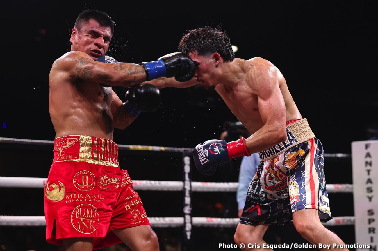 Boxing photo: Manuel Flores, Walter Santibanes image Walter Santibanes Upsets Manuel “Gucci Manny” Flores - Boxing Results