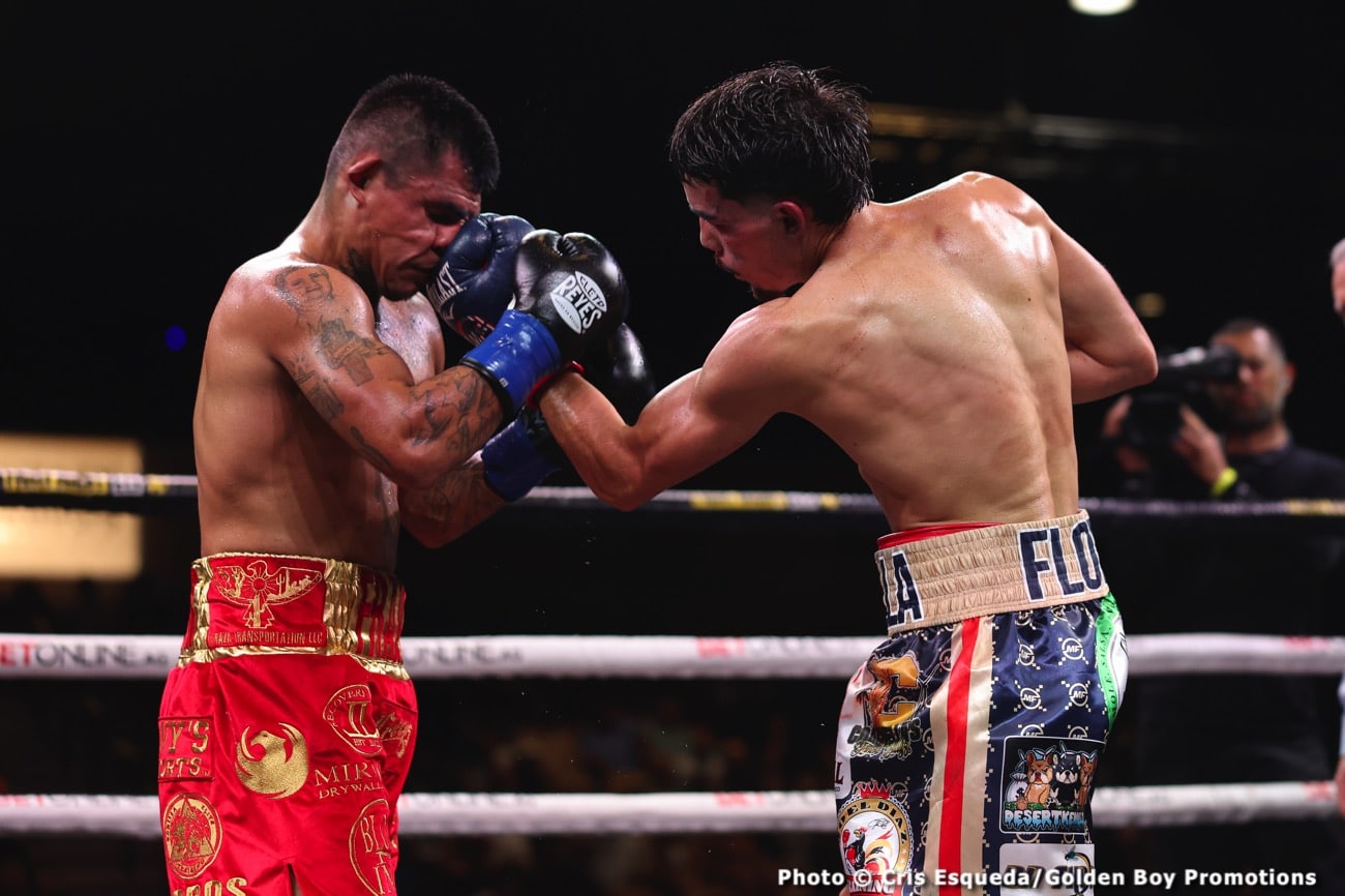 Walter Santibanes Upsets Manuel “Gucci Manny” Flores - Boxing
