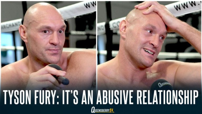 Tyson Fury: "Boxing is more addictive than any drug ever. Ever. Because you can't let it go"