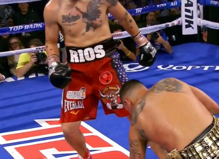 Rios Stops Alvarado - Bam Bam's name is a misnomer