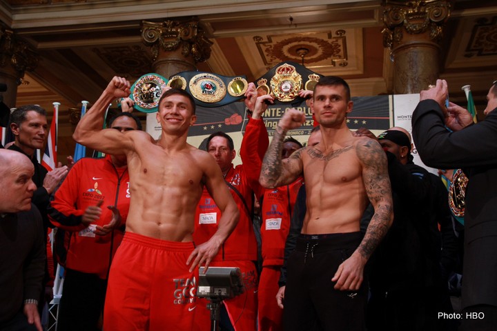 Martin Murray: "It doesn't bother me that Golovkin hits hard"