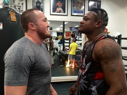 Video: Youri Kalenga vs Denis Lebedev Weigh-In Denis Lebedev Youri Kalenga Boxing News
