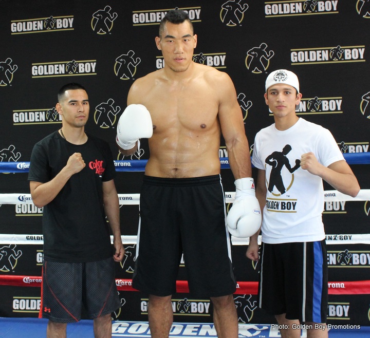 Chinese Heavyweight Sensation Taishan And Rising Stars Manuel Roman And Nick Arce Quotes