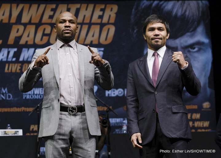 May 2nd...Mayweather/Pacquiao - Will It Be Fraud or Floyd?