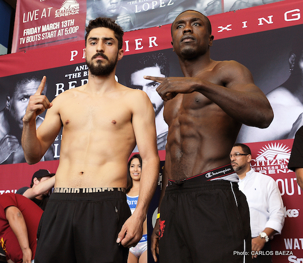 It’s Do or Die for Andre Berto and Josesito Lopez on PBC’s Spike TV Debut