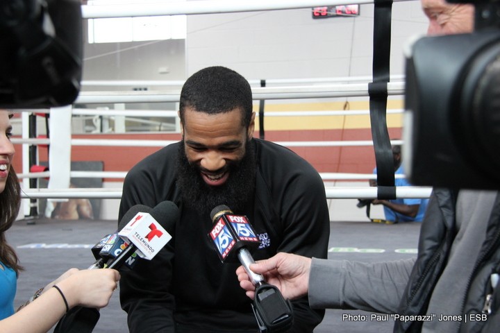 Lamont Peterson “Anxious for April 11” — Open Media Workout Photos, More!
