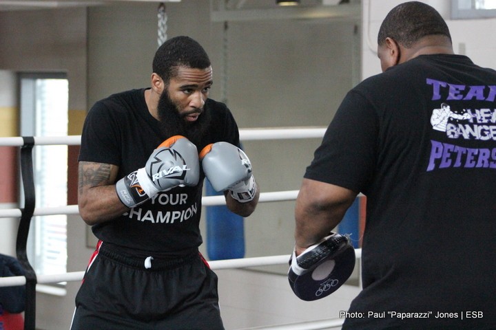 Lamont Peterson “Anxious for April 11” — Open Media Workout Photos, More!