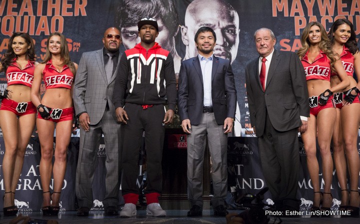 Mayweather vs Pacquiao: True or False Floyd Mayweather Jr Manny Pacquiao Mayweather vs. Pacquiao Top Stories Boxing