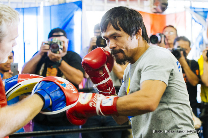 Manny Pacquiao admits to facing the effects of time