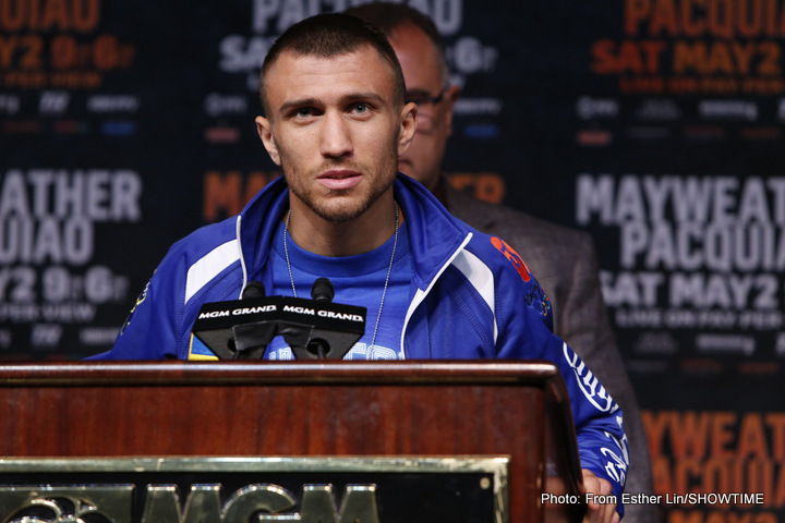 Vasyl Lomachenko wants Leo Santa Cruz, not Rigondeaux