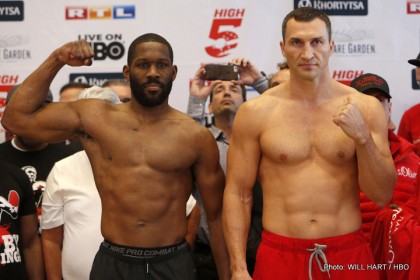Wladimir Klitschko vs Bryant Jennings Weigh-in