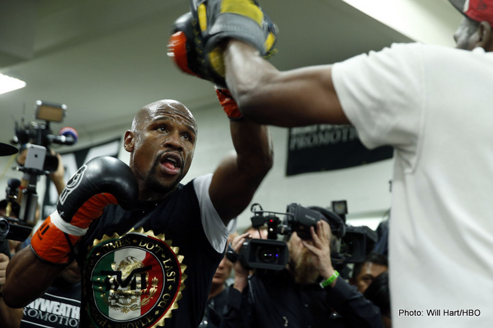 Is Floyd Mayweather talking up a comeback fight against GGG?