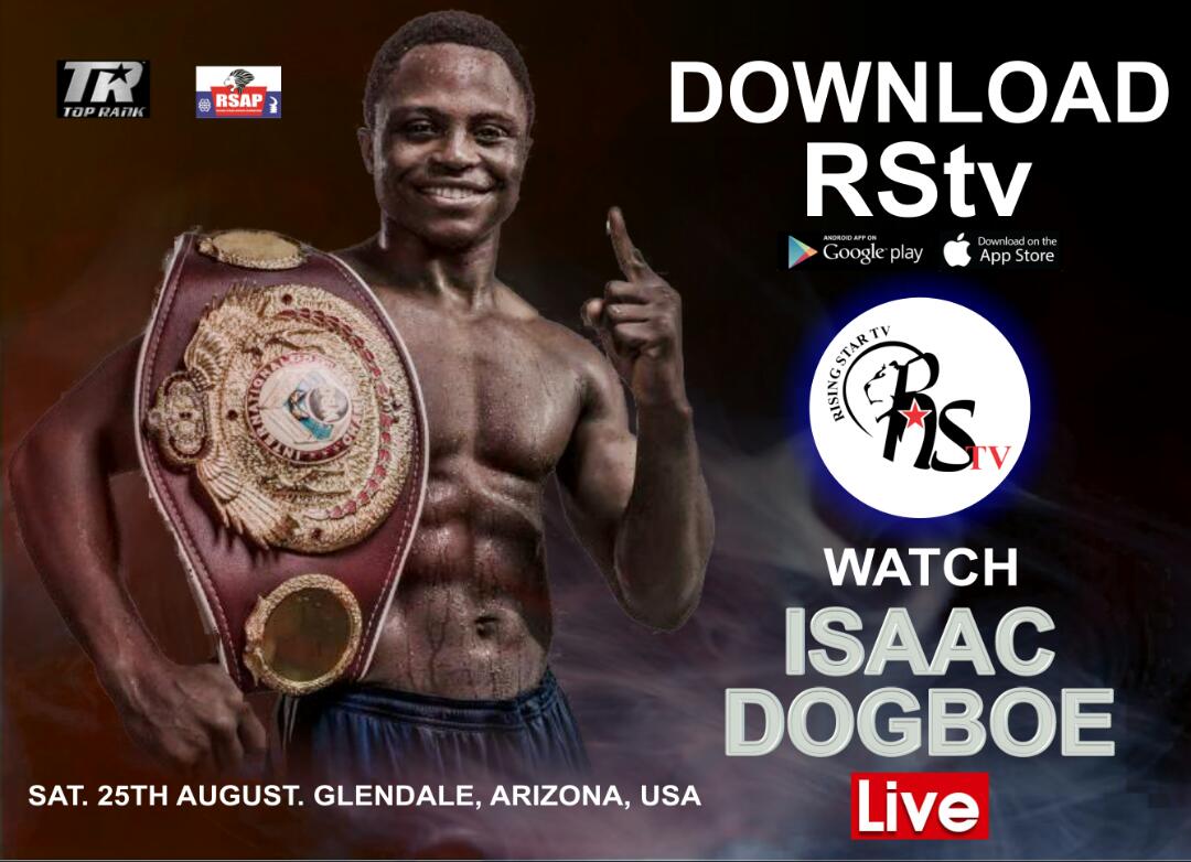 Isaac Dogboe grateful to Ghanaians, creates RStv app to show his fights