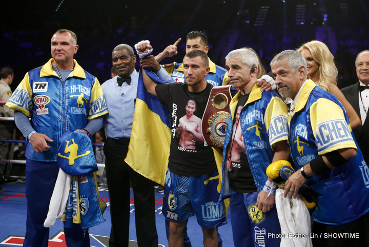 Vasyl Lomachenko-Jezreel Corrales a strong possibility for April says Arum