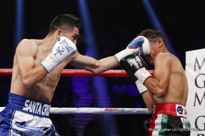 Leo Santa Cruz vs Jose Cayetano