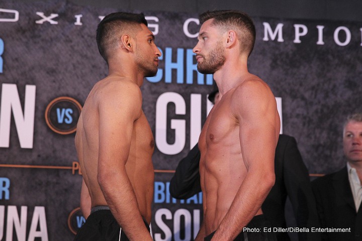 Khan vs. Algieri - A Must KO Win For Khan Amir Khan Chris Algieri Boxing News British Boxing