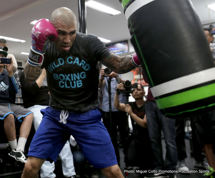 Miguel Cotto Media Day Quotes