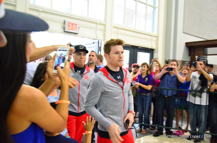 Day 2: Canelo-Kirkland Texas War --- Fighter Workouts from Minute Maid Park!