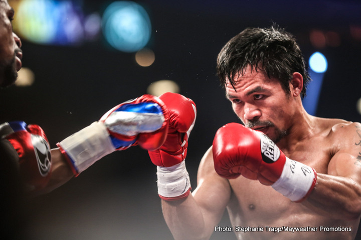 Manny Pacquiao asks his fans: who do you want me to fight next? Lists four names to choose from