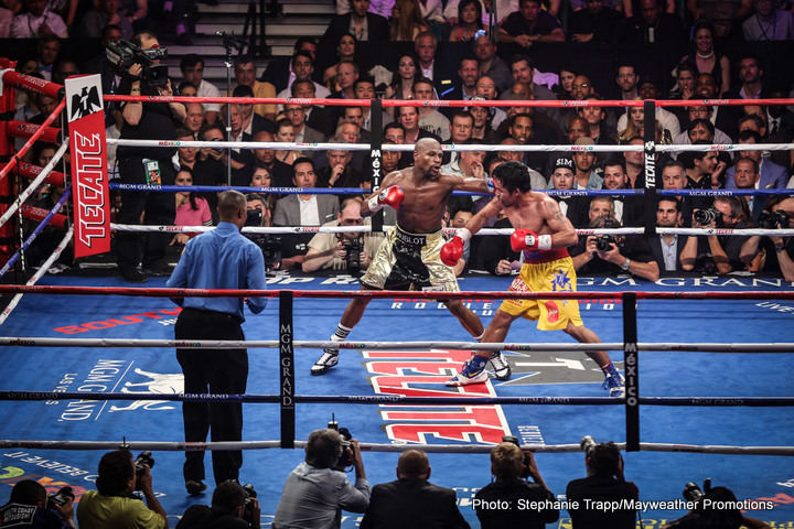 Manny Pacquiao on Floyd Mayweather fight: “I only lost in the eye of the judges”