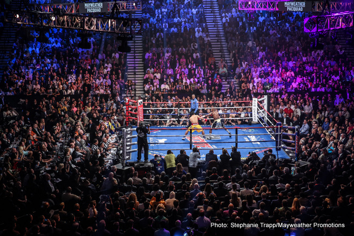 British Blagger Gets Ringside For Mayweather v Pacquiao