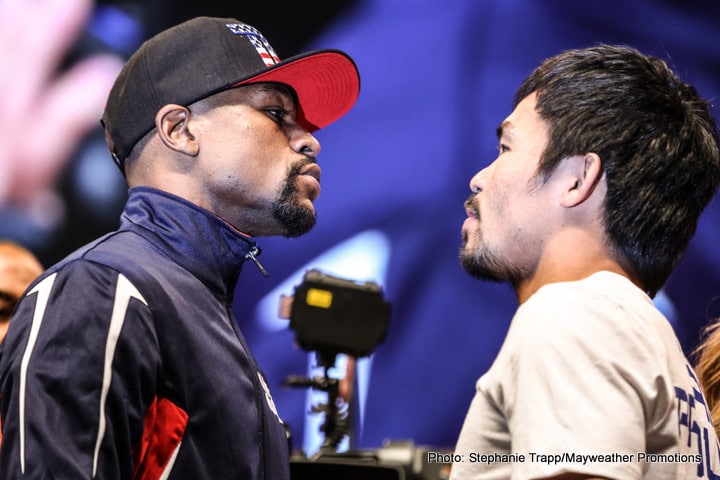 Floyd Mayweather Says He Got Paid $4 Million After Manny Pacquiao “Spoke About Something He Shouldn't Have”