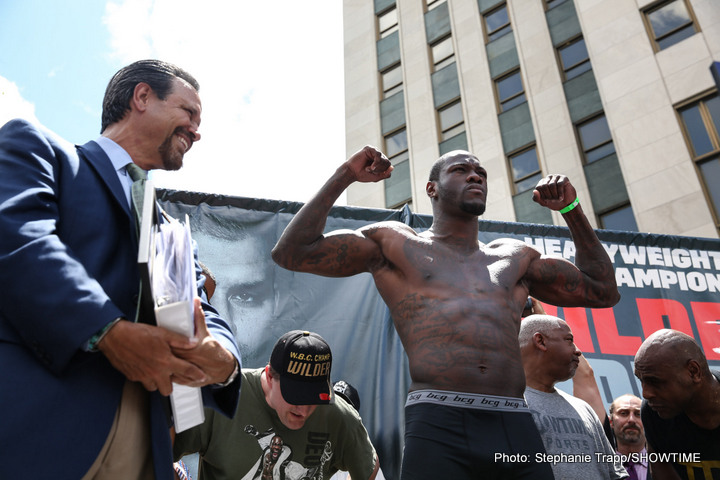 Wilder: "I'm knocking out Szpilka and I'm sending a message to everyone who stands in my way!"