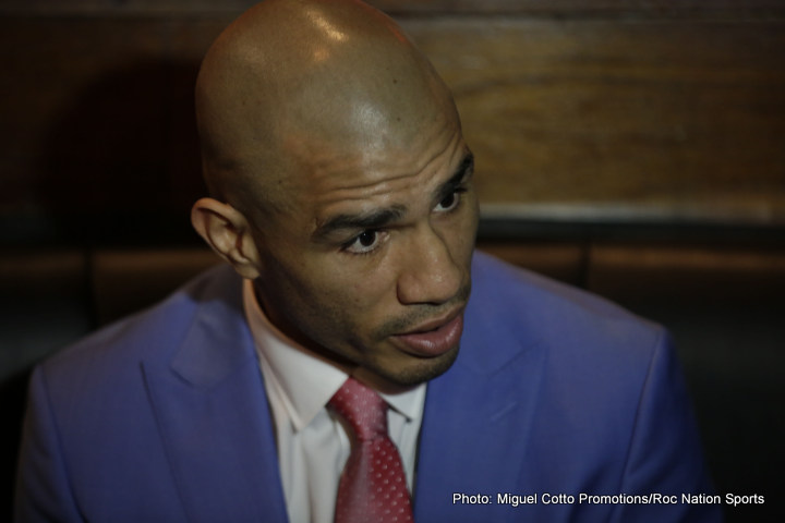 Cotto: No Worries Ahead of Geale/Not Looking Past Him
