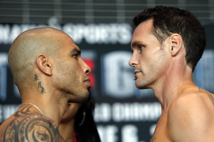 Photos: Cotto and Geale make weight