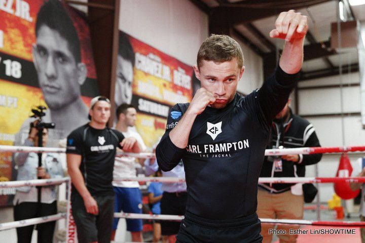 Carl Frampton Promising Exciting American Debut