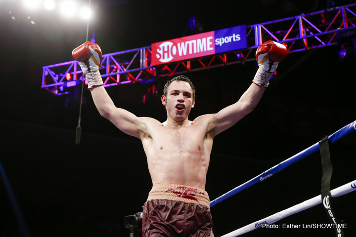 Julio Cesar Chavez Jnr wins wide decision over Dominik Britsch, calls for GGG, Canelo