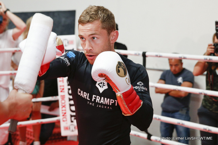 Carl Frampton sure his clash with Leo Santa Cruz will be an all-action battle