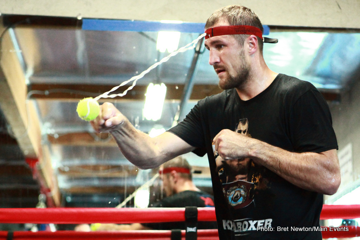 Sergey "Krusher" Kovalev Media Workout Photos and Quotes