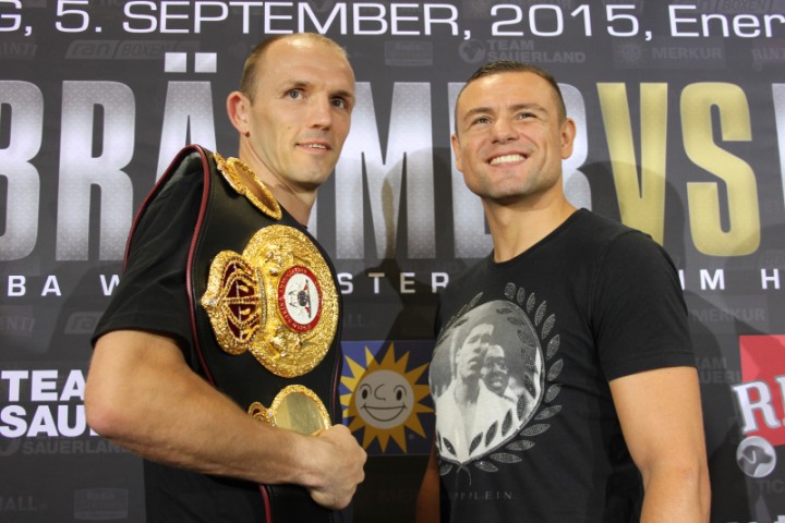 Braehmer in top shape ahead of WBA World title defence Jürgen Brähmer Press Room