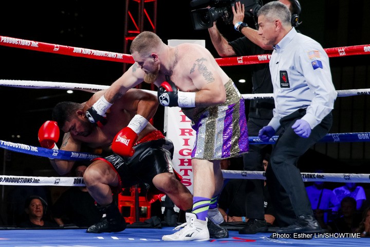 Trevor Bryan Wins Heavyweight Slugfest Against Derric Rossy