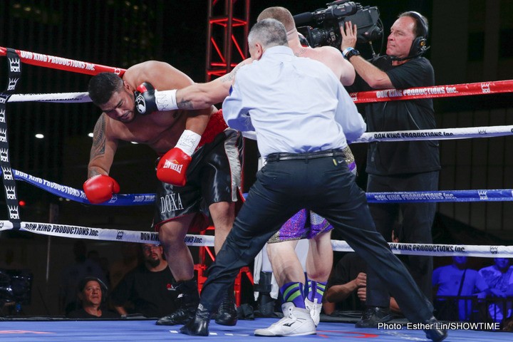 Trevor Bryan Wins Heavyweight Slugfest Against Derric Rossy