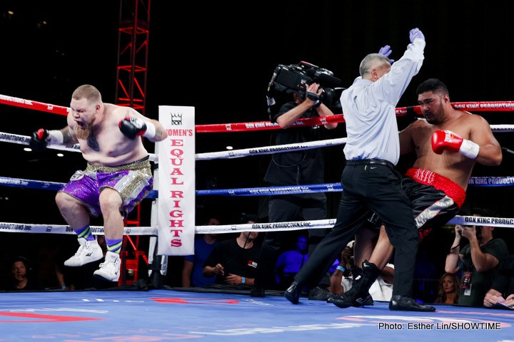 Trevor Bryan Wins Heavyweight Slugfest Against Derric Rossy