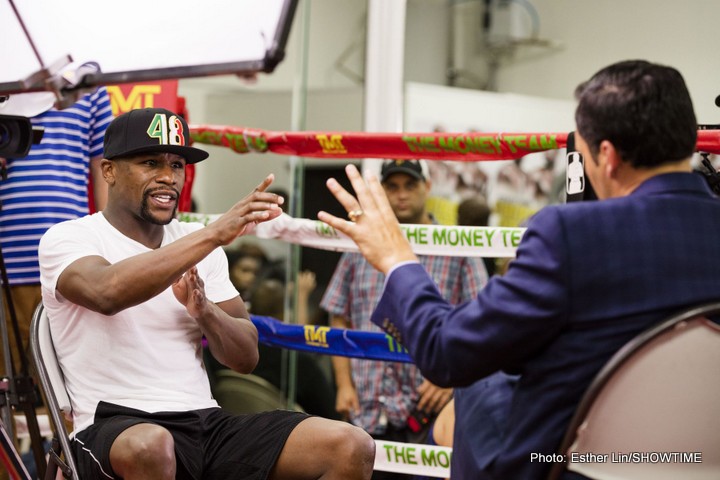 BoxNation: Was Floyd Mayweather Really Dehydrated? Floyd Mayweather Jr Boxing News