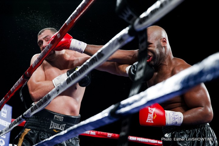 Trevor Bryan Wins Heavyweight Slugfest Against Derric Rossy