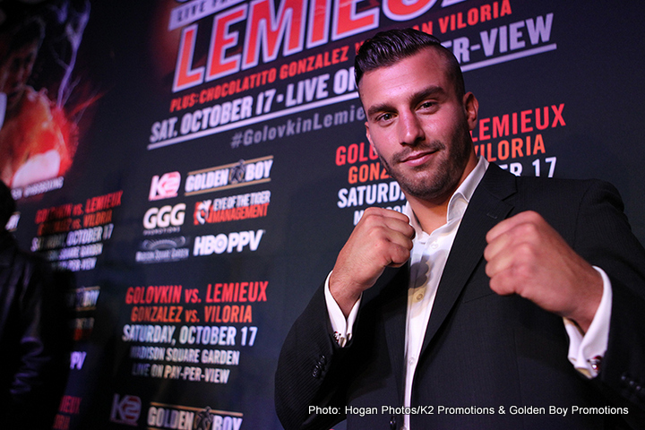 David Lemieux Ready to 'Shock the World!'