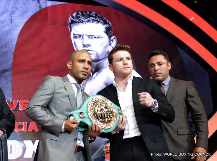 Miguel Cotto And Canelo Alvarez Close Out Epic Four-City International Press Tour