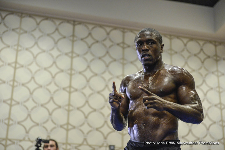 Andre Berto Los Angeles Workout Quotes - Mayweather vs. Berto