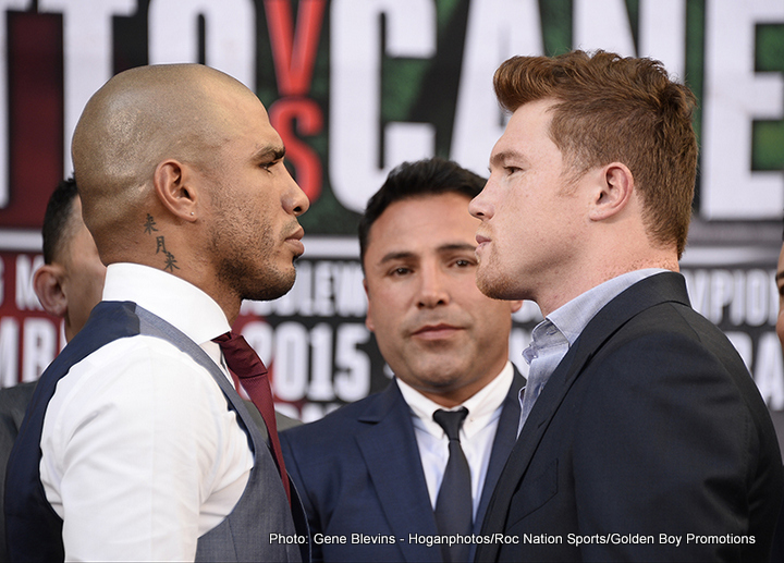 Cotto vs Canelo Press Conference Quotes, Interviews and Photos