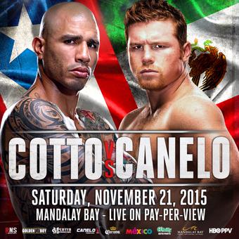 Official: Cotto vs Alvarez Set For Highly Anticipated Mega-Fight on November 21