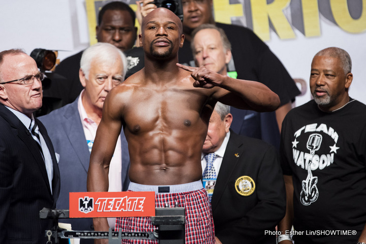 Floyd Mayweather Snr doesn’t want to see his son return, but hopes it’s against Adrien Broner if he does