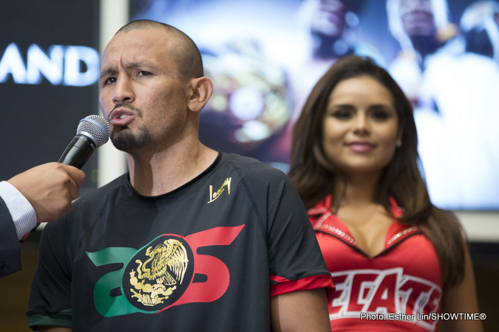 Vargas vs. Salido on Saturday, June 4