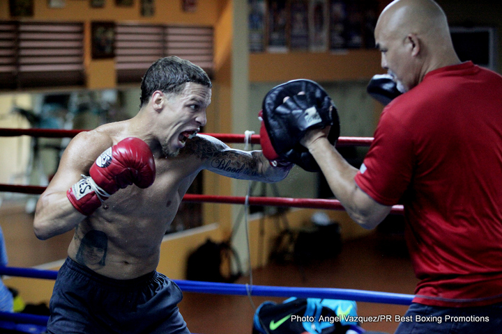 Roman Martinez And Jonathan Oquendo Puerto Rico Media Day Quotes & Photos