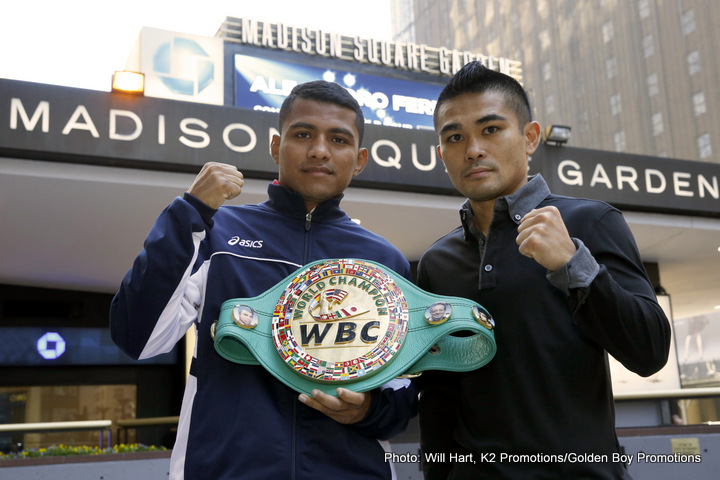 Photos: Chocolatito & Viloria hit MSG