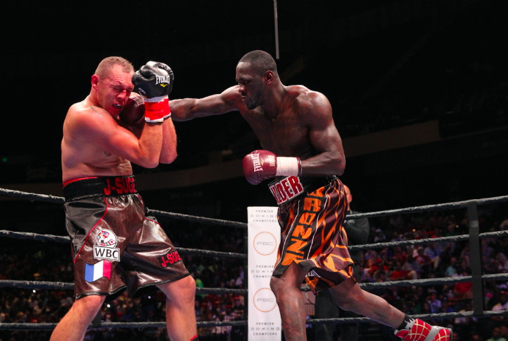 Deontay Wilder TKOs Johann Duhaupas